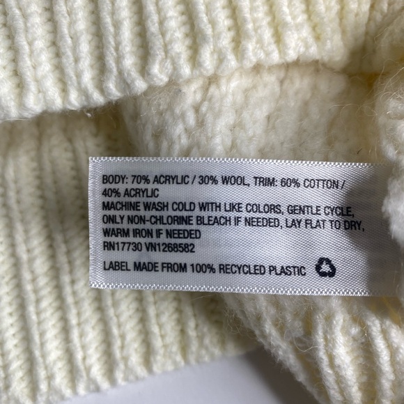 A New Day Loop Stitch Cardigan Cream Sz Med - Picture 6 of 7